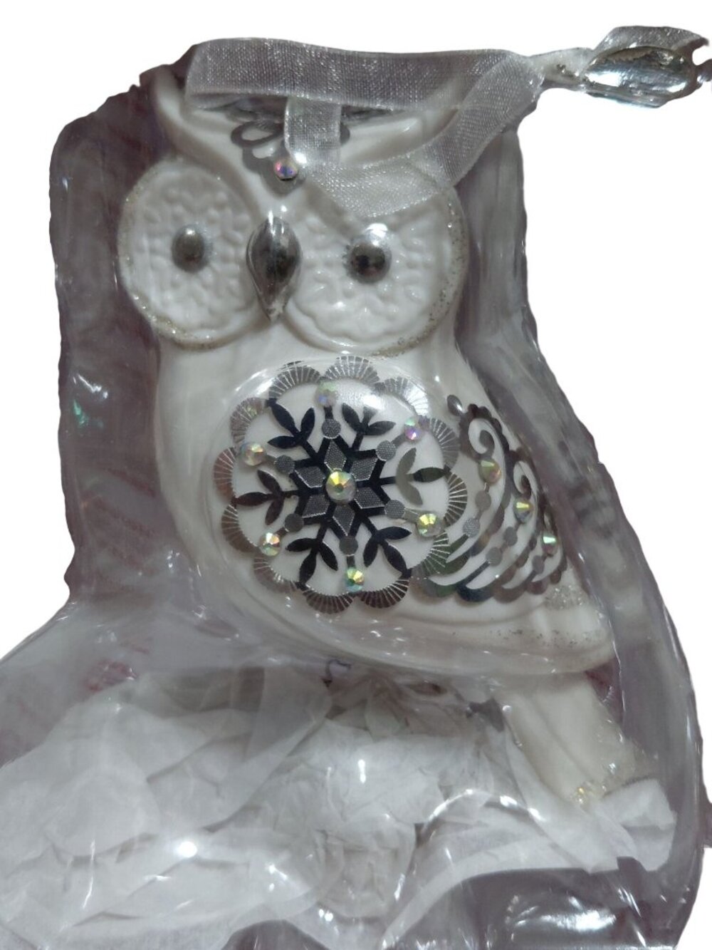 Hallmark Keepsake Winter White Owl Limited Edition Ornament NOB - Picture 3 of 6